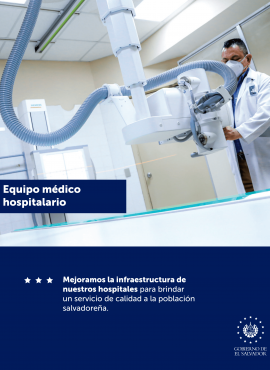 Equipo médico hospitalario