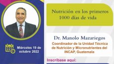 NUTRICION EN LOS PRIMEROS 1000 DIAS DE VIDA